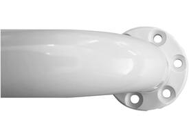 SecuCare Wandbeugel 30cm staal wit Ø32