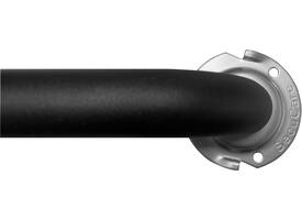 SecuCare Wandbeugel 30cm RVS Ø25 Zwart