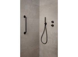 SecuCare Wandbeugel 45cm RVS Ø25 Zwart