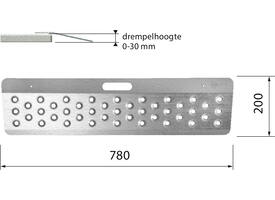 SecuCare Drempelhulp Plus model 1 B78 H 0-3cm