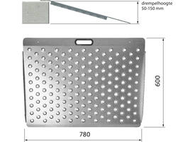 SecuCare Drempelhulp Plus model 3 B78 H 5-15 cm