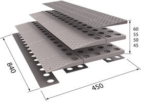 SecuCare Drempelhulp set 3, 84x6x45cm