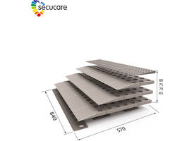 SecuCare Drempelhulp set 4, 84x8x57cm