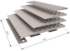 SecuCare Drempelhulp set 4, 84x8x57cm