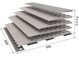 SecuCare Drempelhulp set 5, 84x10x69cm