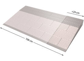 SecuCare Drempelhulp set 4 verbreding-set naar 108cm