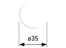 SecuCare Anti slip sticker rond 35mm, transparant (32)