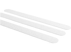 SecuCare Anti slip sticker langwerpig, 25x245mm, wit (12)