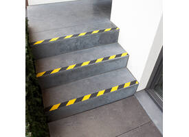 SecuCare Anti slip sticker op rol, 50x3000mm, zwart/geel