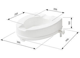 SecuCare Toiletverhoger, 10cm hoog