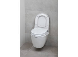 SecuCare Toiletverhoger met klep, 6cm hoog