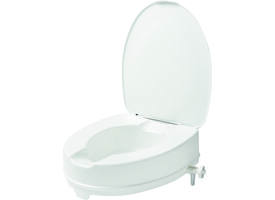 SecuCare Toiletverhoger met klep, 10cm hoog