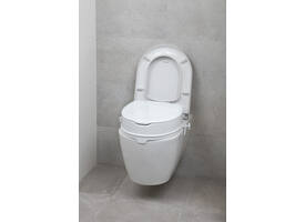 SecuCare Toiletverhoger met klep, 10cm hoog