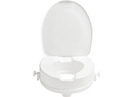 SecuCare Toiletverhoger met klep, 10cm hoog