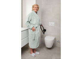 SecuCare Toiletbeugel opklapbaar Premium Zwart, 70cm
