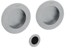 Olivari schuifdeurkom Dante rond ø65mm Chroom mat