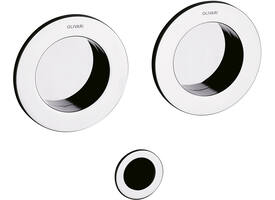 Olivari schuifdeurkom Dante rond ø65mm Chroom