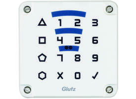 E-lezer RFID/Code buiten IP 55 remote 12-24v inbouw  wit
