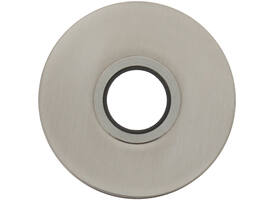 RVS rozet met easyfix kruklager 16mm ø53x2mm, draadbus M4