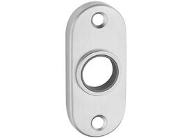 Rozet ovaal easy-fix 16mm 65x28x8mm zichtbare bev. gaten,