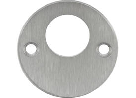 RVS geborsteld cilinderrozet RC ø53x2mm gatdeel 4mm