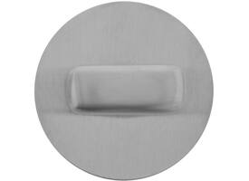 RVS geborsteld rozet WC knopje ø53x2mm met draadbus M4, gebruiken in combinatie met FL-6715-F0V-130
