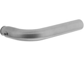 Deurkruk L-model RVS 120x57mm ø18mm gatdeel voor 8mm krukstift
