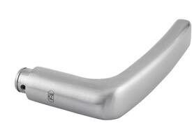 Deurkruk blokmodel RVS 122x63mm gatdeel voor 8mm krukstift