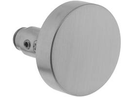 Knopkruk excentrisch RVS ø60mm gatdeel voor 8mm krukstift