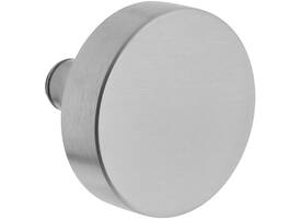 Knopkruk RVS ø60mm gatdeel voor 8mm krukstift