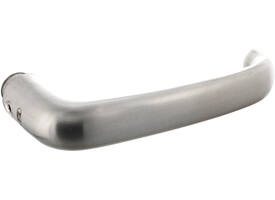 Deurkruk gatdeel 8mm afm: 126x49mm, Ø 22 mm.