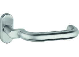 Deurkruk verkropt U-mod gatdeel 8mm