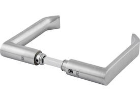 Deurkrukken RVS 130x55mm Ø 22 mm  model Zürich