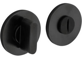Olivari wc-sluiting Link 6mm stift, rond 51x5mm Antraciet mat titaan PVD