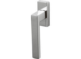 Olivari raamkruk Planet Q + rechthoekig rozet 71x32x5mm, stift 7x42mm Chroom