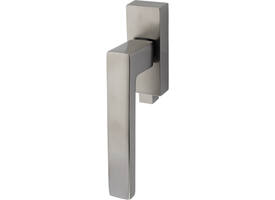 Olivari raamkruk afsluitbaar Planet Q + rechthoekig rozet 86x32x18mm, stift 7x42mm RVS mat titaan PVD
