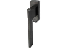 Olivari raamkruk afsluitbaar Living + rechthoekig rozet 86x32x18mm, stift 7x42mm Antraciet mat titaan PVD