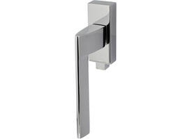 Olivari raamkruk afsluitbaar Trend + rechthoekig rozet 86x32x18mm, stift 7x42mm Chroom
