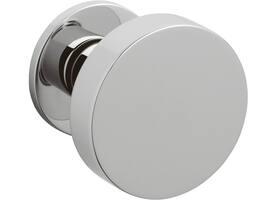 Olivari deurknop vast Link + rond rozet 51x5mm Chroom