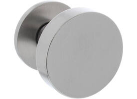 Olivari deurknop vast Link + rond rozet 51x5mm RVS mat titaan PVD