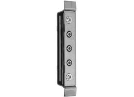 Twinl.pocket nastelbaar 3mm voor stalen kozijn tbv. paumelle/proj.scharnier 100/120/160mm