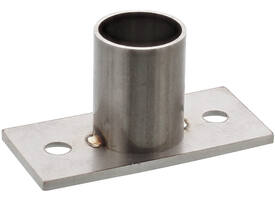 Sluitpot SKG** 55x25x2 gat 10mm RVS  boorgat 20mm