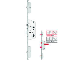 zelfvergrendelend 4-punts paniekslot E+ met nachtfunctie PC 72 RVS VPL.20x1744mm DM 65mm/Krukgat 9mm Din RS