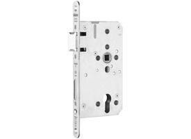 Anti-panieksl.functie B  PC72  doornmaat 60mm gedeelde 9mm tuimelaar met RVS voorplaat 20x235mm binnendraaiend Dr.r.1