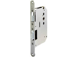 Zelfvergrendelende tegenkastespagnolet doornmaat 65mm voor dubbele paniekdeuren voorzien van 9mm tuimelaar vpl.20x235x3mm. Certificering EN 179-1125 en EN 1634-1 tot 3