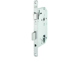 Zelfvergrendelend anti-paniekslot 60mm RC78 E+ 9mm tuimelaar, 20mm nachtschoot, met wissel, voorplaat 235x25mm, DIN LS