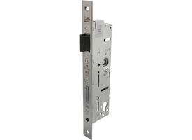 D+N smal veiligheidsslot doornmaat 40mm PC92 met 9mm krukgat toepasbaar voor din LS en RS deuren