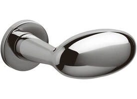 Olivari gatdeel Blindo Links wijzend + rond rozet 51x5mm Chroom